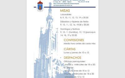 Horario de invierno Curso 2025-2026