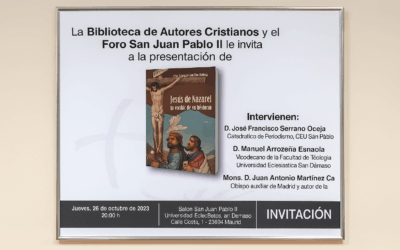 Presentación del libro: “Jesús de Nazaret. La verdad de su historia”