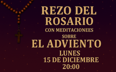Lunes: santo Rosario (Adviento)