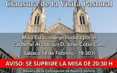 Misa de clausura de la Visita Pastoral con el Card. D. José Cobo Cano