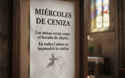 Cuaresma 2026. Miércoles de Ceniza
