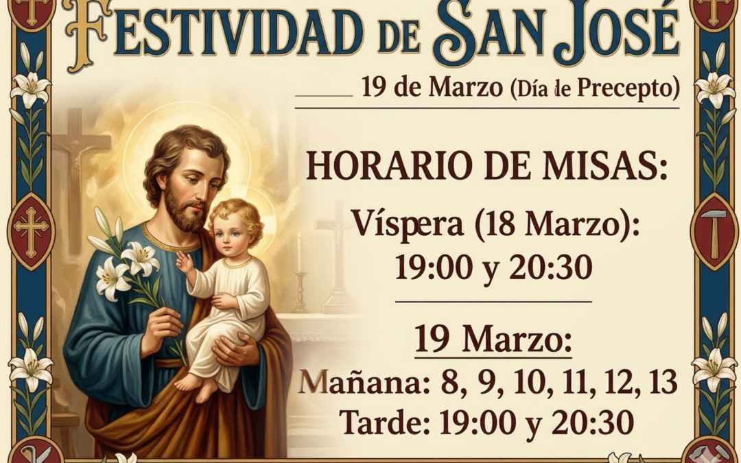 Festividad de san José