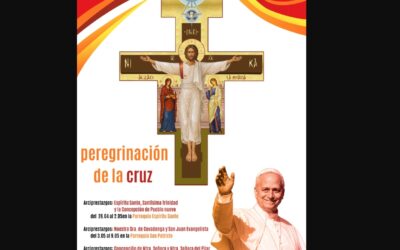 Recepción de la Cruz que anuncia la Visita Pastoral del Papa